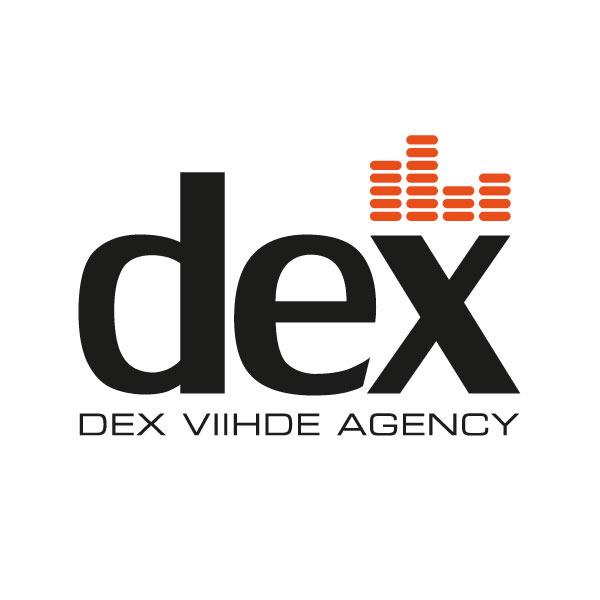 Dex Viihde Oy logo - Mainostakomo Oy